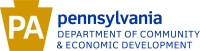 DCED - Department of Community & Economic Development Logo horizontal left
