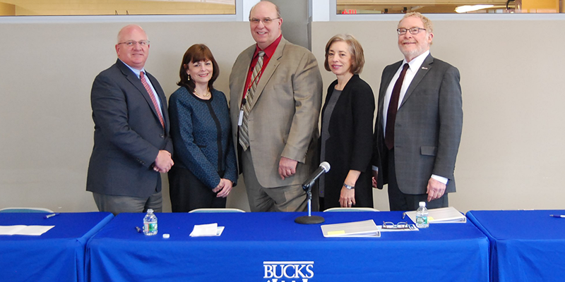 Bucks County Community College signs agreements with Tech Schools and Bloomsburg University