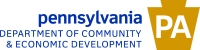 DCED - Department of Community & Economic Development Logo horizontal right