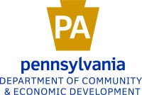 DCED - Department of Community & Economic Development Logo vertical
