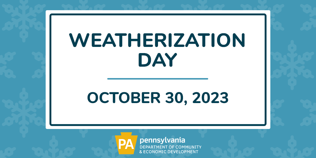 National Weatherization Day October 30, 2023