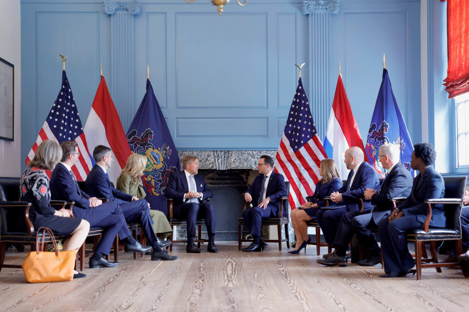 Governor Shapiro and First Lady Shapiro Welcome the King and Queen of the Kingdom of the Netherlands to Philadelphia, Celebrate Strong Economic and Historical Ties Ahead of America’s 250th Anniversary of Independence