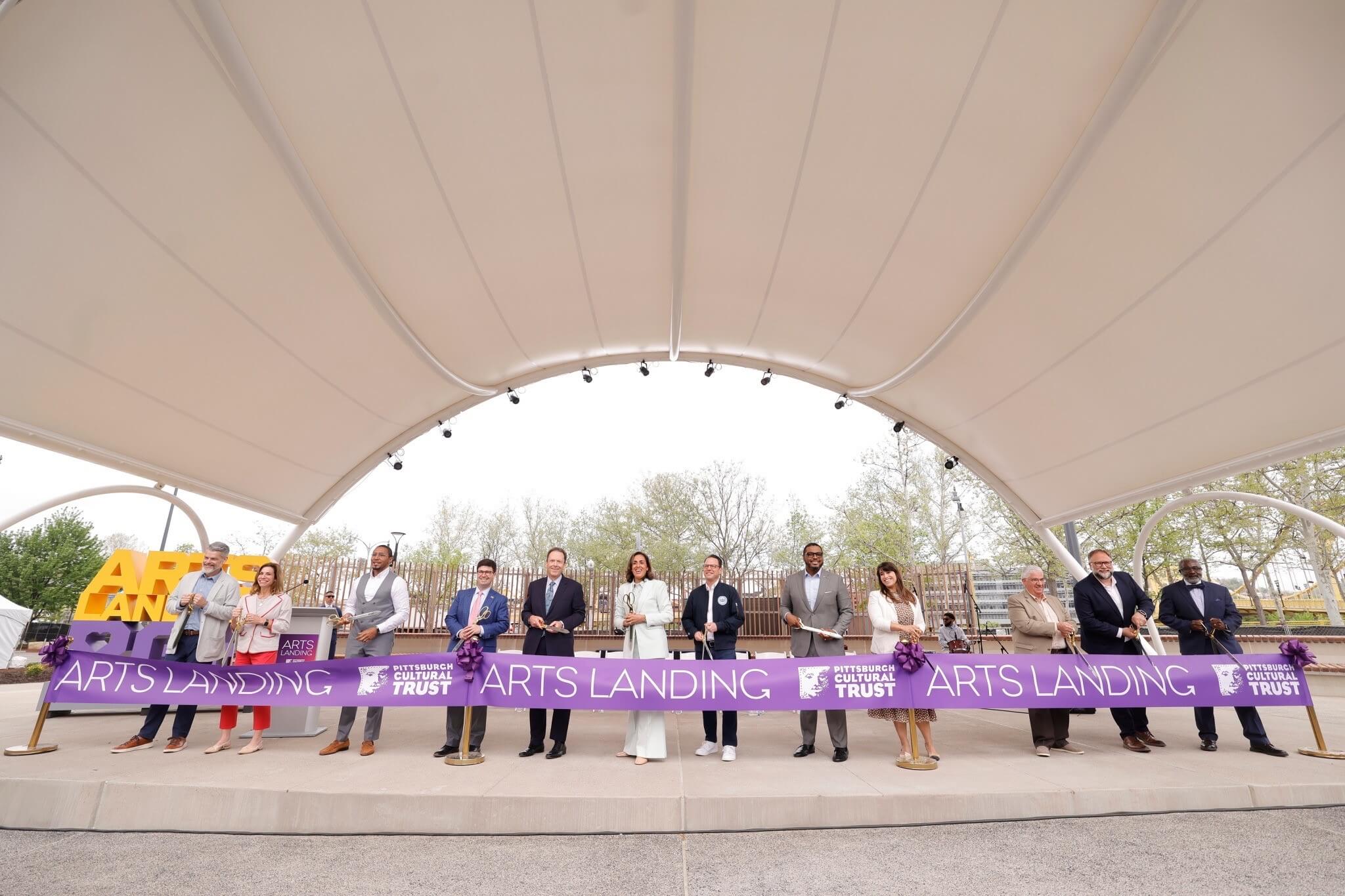 Governor Shapiro Celebrates the Opening of Arts Landing in Downtown Pittsburgh Ahead of the 2026 NFL Draft, Fulfilling Key Piece of His Downtown Revitalization Plan