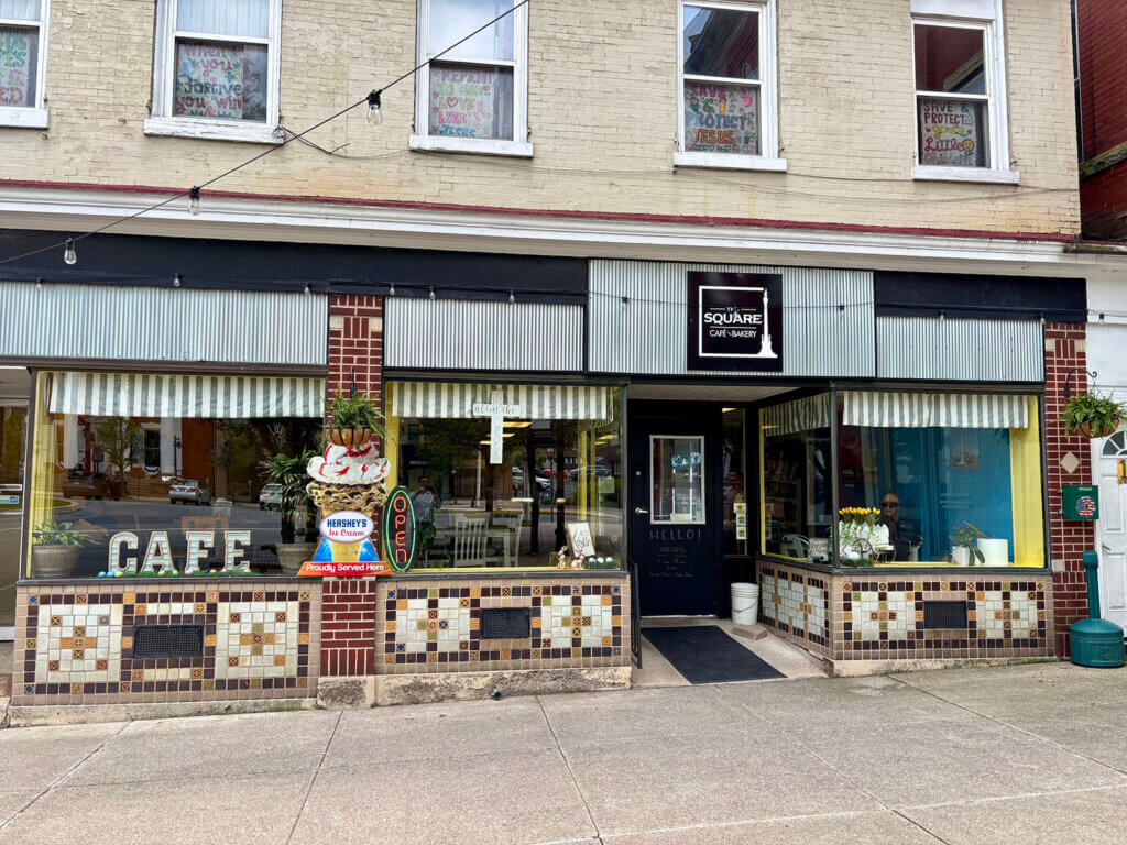 The Square Cafe and Bakery Storefront