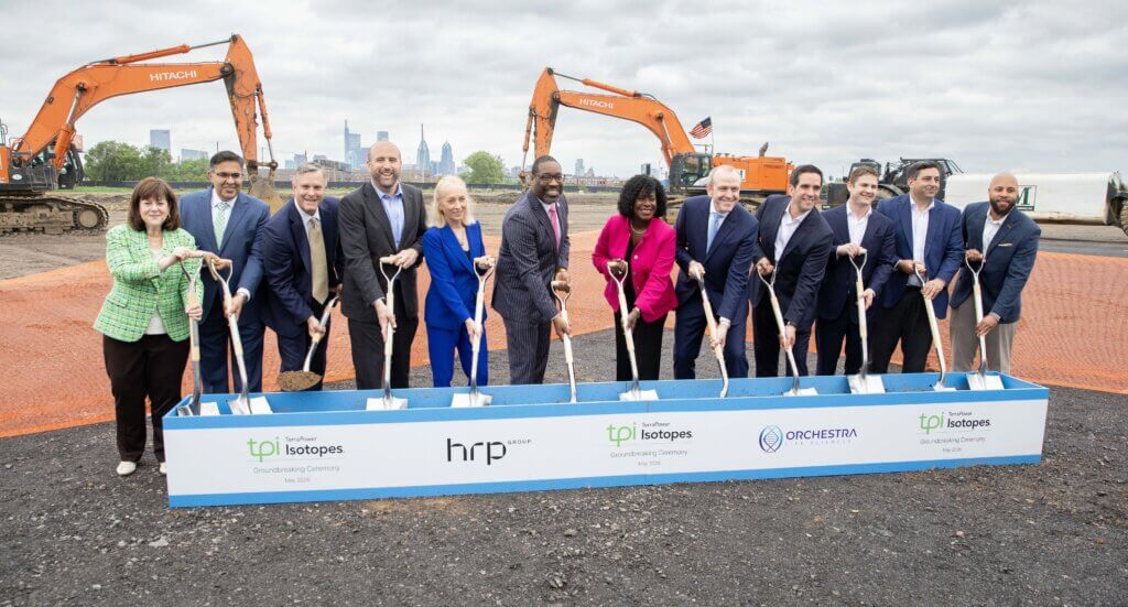 Secretary Rick Siger Breaks Ground on New TerraPower Isotopes Manufacturing Facility in Philadelphia