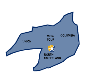 Northumberland, Union, Columbia and Montour KIZ Regions